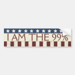 I am The 99 Percent Bumper Stickers