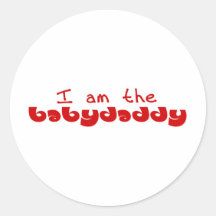 I am the Baby Daddy Sticker