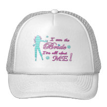 i am the bride about me wedding bachelorette brida trucker hats