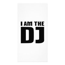 I am the DJ Custom Photo Card