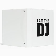 I am the DJ Vinyl Binders