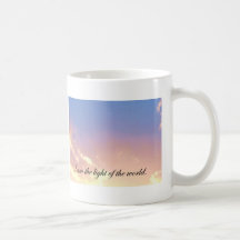 I am the light of the world. mug