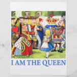 I AM THE QUEEN OF WONDERLAND FULL COLOUR FLYER