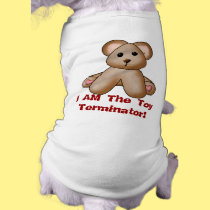 I AM The Toy Terminator pet clothing