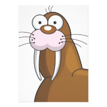 i AM the Walrus Personalized Invitation