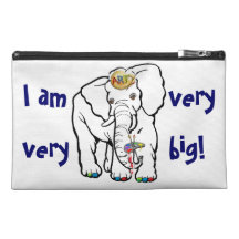 I am very very big! travel accessory bag