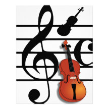 I Am Violin_ Letterhead Design