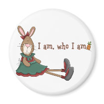 I Am Who I Am Refrigerator Magnets