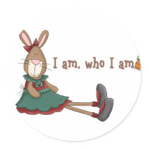 I Am Who I Am Stickers