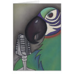 I am Woman Hear Me Caw  by Robyn Feeley Card