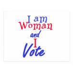 I AM WOMAN POST CARDS