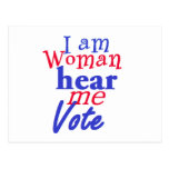 I AM WOMAN POST CARDS