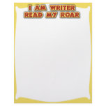 I am writer! letterhead