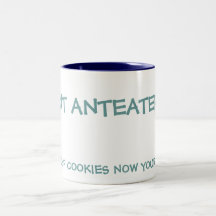 I ANT ANTEATER, CHOC CHIP COOKIES NOW YOUR TALKING COFFEE MUGS
