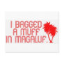 I bagged a muff in Magaluf Post Card