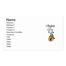 I Bake Business Cards