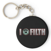 I Bang FILTH Dubstep dirty Electro Dub Grime DJ Keychain