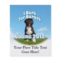 I Bark for Barack, Bo the First Dog Obama