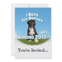 I Bark for Barack, Bo the First Dog Obama