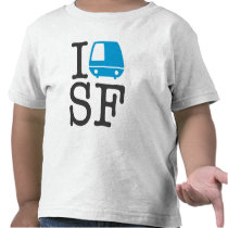 I Bart SF Toddler Shirt