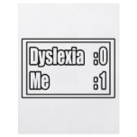 I Beat Dyslexia (Scoreboard) Personalized Flyer