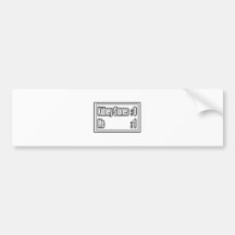 I Beat Kidney Stones (Scoreboard) Bumper Stickers