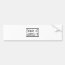 I Beat Testicular Cancer (Scoreboard) Bumper Stickers