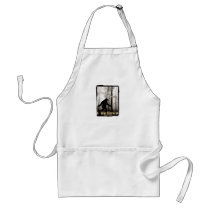 I Believe Bigfoot Lives Aprons