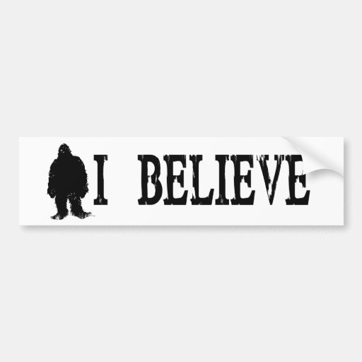 I Believe Bumper Stickers