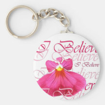 I Believe Faerie Key Chains