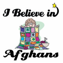 i believe in afghans acrylic cut out