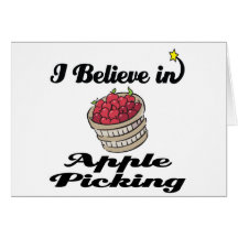 i believe in apple picking cards