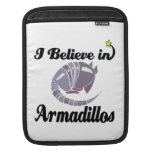 i believe in armadillos iPad sleeves