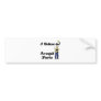 i believe in armpit farts bumper stickers