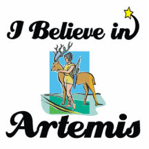 i believe in Artemis Acrylic Cut Outs