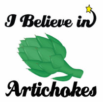 i believe in artichokes photo cutouts