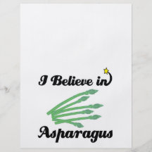i believe in asparagus flyer