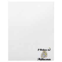 i believe in Athena Custom Letterhead