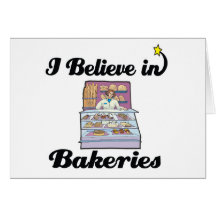 i believe in bakeries cards