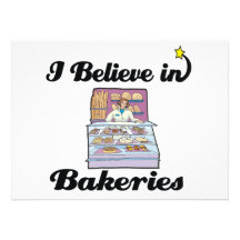 i believe in bakeries personalized invite