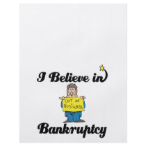 i believe in bankruptcy custom flyer