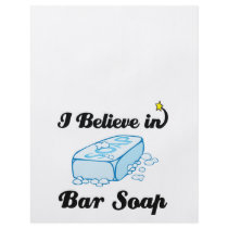 i believe in bar soap flyer