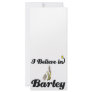 i believe in barley rack card design