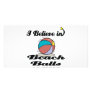 i believe in beach balls photo greeting card