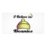 i believe in beanies photo cards