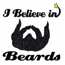 i believe in beards cut out