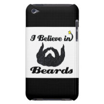 i believe in beards iPod touch Case-Mate case