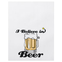 i believe in beer full color flyer
