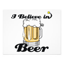 i believe in beer invitation