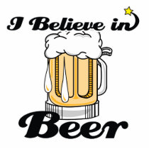 i believe in beer photo cutouts
